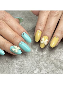 ネイルズ ヒマワリ(Nails Himawari)/【前田担当】持ち込みデザイン
