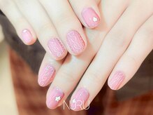 ヌル ネイル 新宿(NURU NAIL)/個性派/韓国個性派/ニット柄