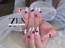 ゼン ネイル デザイン 池袋(ZEN NAIL DESIGN)/* 長 さだしやり放題×つけ放題