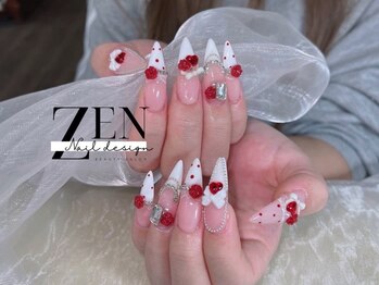 ゼン ネイル デザイン 池袋(ZEN NAIL DESIGN)/* 長 さだしやり放題×つけ放題