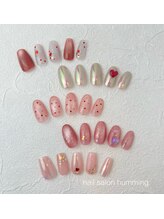 ハミング(humming)/バレンタインネイル♪