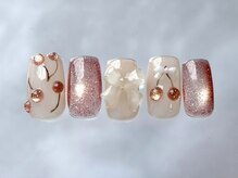 ジェミーネイル シンジュク(Jemiy nail shinjuku)/さくらんぼマグネットリボン¥