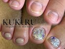 夏にはフットネイル 80616