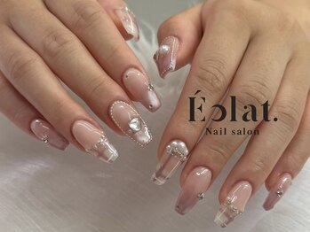 エクラ(Eclat.)の写真/ワンホンネイルがオススメ★高技術×丁寧なケアで仕上がりの美しさ＆モチの良さが格別です◎