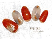 ウィスプ(WHISP)/オレンジニュアンスネイル9480円