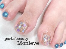 パーツビューティ モンレーブ(partsbeauty Monleve)/フットネイル　アート２本