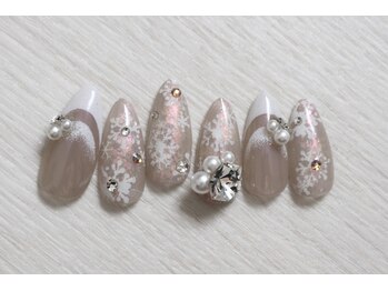 エアジェル風雪結晶デザイン