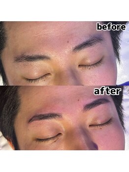 トップルック 渋谷店(TOP LOOK)/眉毛ビフォーアフター