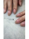 シンプルラメグラネイル☆
