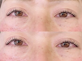 ラ ジェム/高持続まつ毛パーマ束間仕上げ