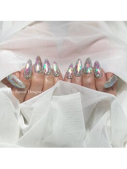 アン ジョーヌドラゴ/【自爪ネイル】キラキラネイル