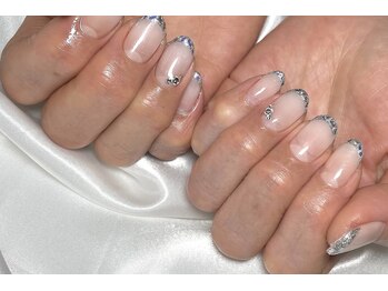 ミアネイル 越谷店(mia nail)/ガラスフレンチ