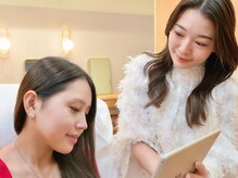 モーブ(MAUVE)の雰囲気（半個室で人目を気にせずゆったりリクライニングソファで施術♪）