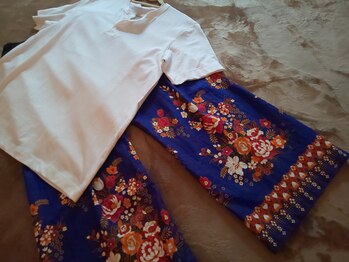 リラクゼーションルーム ラクゥーマ(La.qooma)/お着替え・ゲスト用タイパンツ