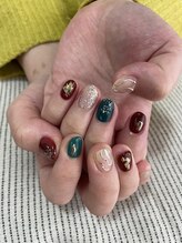 ユージューネイルルーム(UJU nail room)/クリスマスカラーネイル