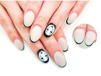 ネイルコレクション ピンク(Nail Collection Pink)/ジェル放題＋キャラ♪カオナシ