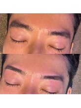 トップルック 横浜店(TOP LOOK)/メンズ眉毛ビフォーアフター