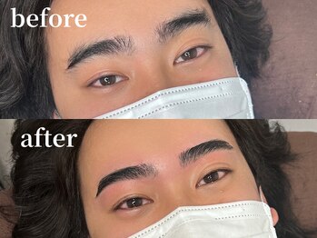 エムズアイブロウ 大阪梅田店(M’sアイブロウ)/メンズハリウッドブロウリフト