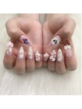 プリュム(Plume)/3D/推しネイル/キャラクター