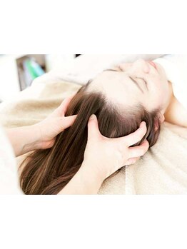 ヘッドスパで癒されたい