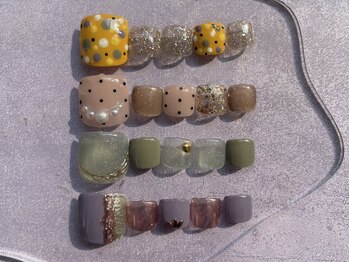 キャンアイドレッシー 熊谷店/秋フット定額デザイン¥6000