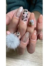 エーナイン イオン一関店/冬のアニマルネイル