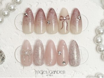 エンジェルガーデン 青山店(Angelgarden)/ピンクリボンネイル