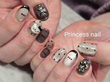 プリンセスネイル(Princess nail)/ハート埋め込みドット11,500