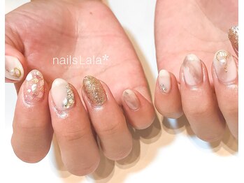 ネイルズ ララ(nails Lala)/上品ネイル