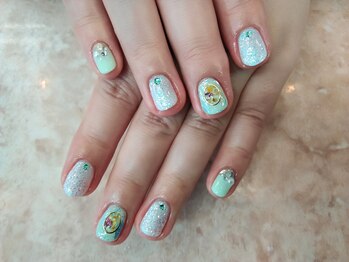 アンフィトリーテー/新規ハンドアート有3850+1700