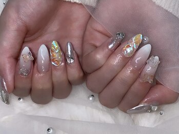 【chihoriネイル】ワンホン