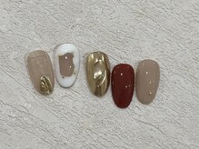 エムプラスビューティー(M+)/シンプル/日常ネイル/オフィス