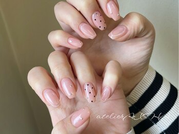 アトリエ アイハ(aiha)/ピンク×ドット