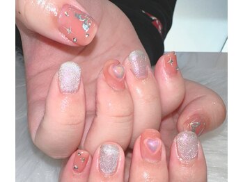 アトリエ ペーニクルス(Atelier Peniculus.)/春ネイル　ワンホンデザイン