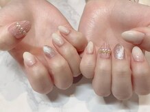 アンジュネイル(Angenail)/ミルキーリボンネイル