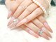 ケイズネイル 八王子(K's Nail Salon)の写真/《初めての長さだしでも安心》丁寧施術が人気の秘密！長さだし専門だからできる自然で上品な仕上がり♪
