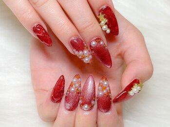 ルアナ(Luana.)/赤マグ×キラキラパール