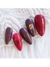 たゆ ネイル(たゆnail)/パラジェルバレンタインネイル