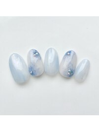 マーブル　キラキラ　ニュアンス