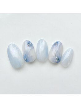 アルセア 上野御徒町店(Alcea)/マーブル　キラキラ　ニュアンス