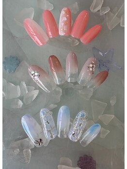 シューズネイルプロデュースの写真/JNA認定講師の熟練技!定額でも個別アレンジで私だけの指先に♪