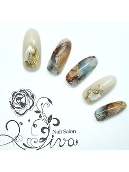 ネイルサロン ディーバ ギンザ(Nail salon Diva GINZA)/大理石ネイル