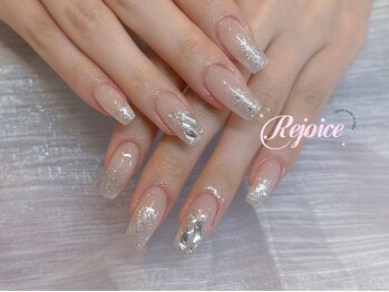 リジョイス 恵比寿店(Rejoice)の写真/【時短×高品質】お出かけ前やデートの前などで急いでいる時にも◎忙しい方に嬉しい時短ネイルをお届け♪