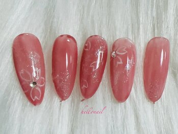 ハロー(Hello)/フラワーネイル