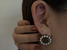 耳つぼジュエリーで耳元をおしゃれに☆