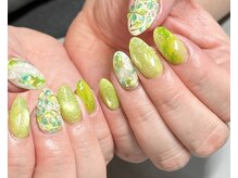 カイヤナイト(Nail Salon Kyanite)の雰囲気(ぷっくりフラワーデザイン♪初回オフ込み!!オーダーok!!)