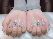 ウメネイルスタジオ(UME NAIL STUDIO)/長さだしやり放題×つけ放題