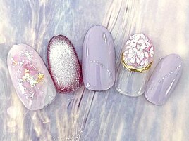 紫陽花ネイル☆6600円