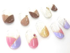 ダブルフレンチ+ストーン