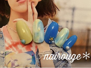 ネイル―ジュ 札幌大通店(nairouge*)/梅雨ネイル♪
